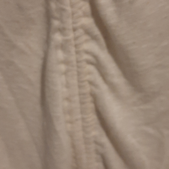 Cream 3/4 sleeve cardigan - Picture 3 of 3